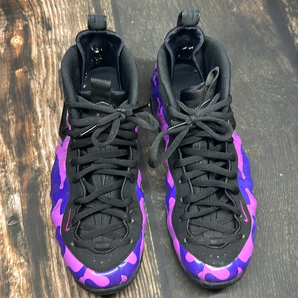 Nike Air Foamposite Pro Purple Camo - Size 9.5 - Picture 3 of 8